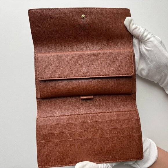 Authentic Louis Vuitton Monogram Porte Tresor International Long Wallet - Picture 7 of 13